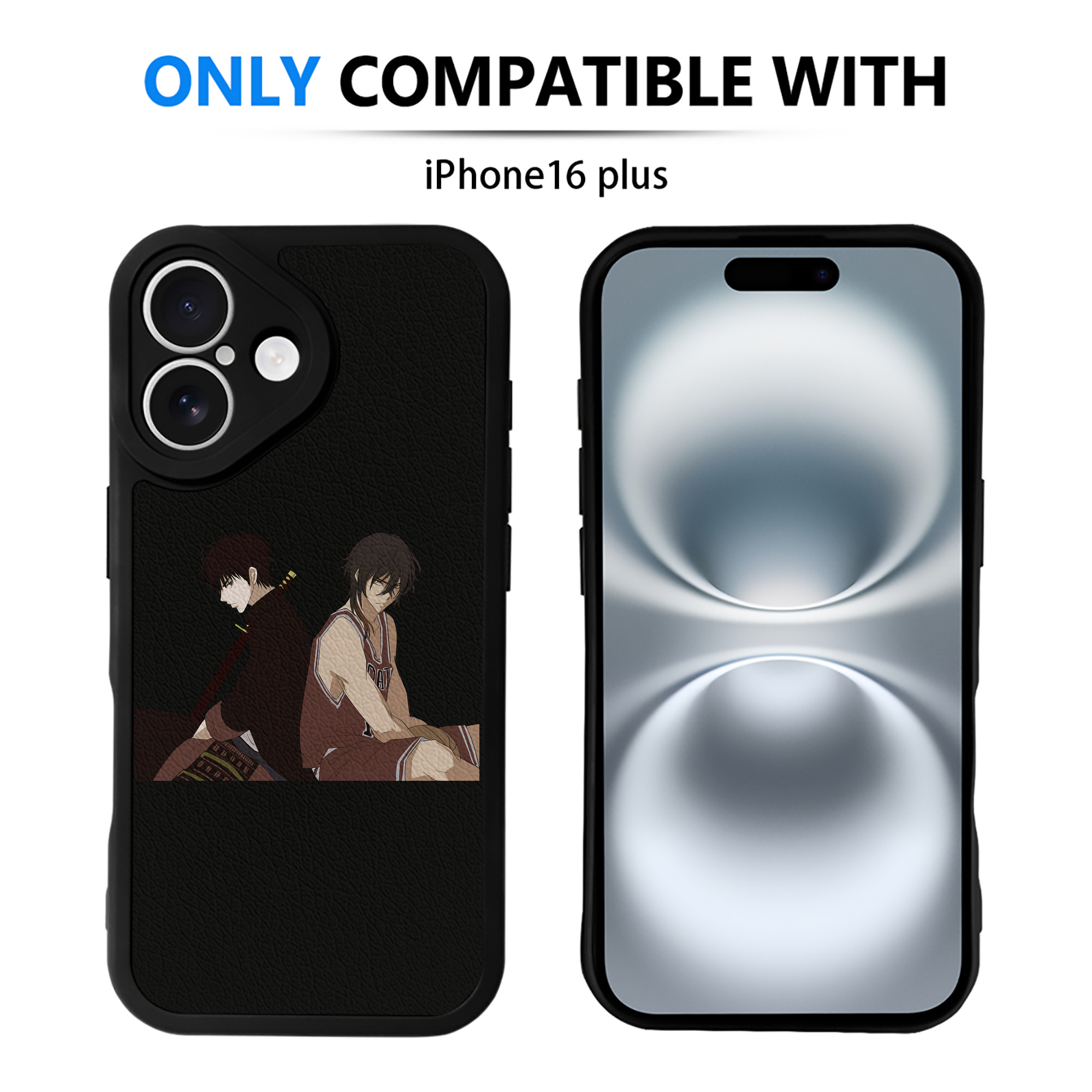 （画像用） SLAM DUNK／スラムダンク 【iPhone 16シリーズ対応】シリコンスマホケース（レザー調） 材質：シリコン